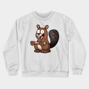 Cute Beaver Crewneck Sweatshirt